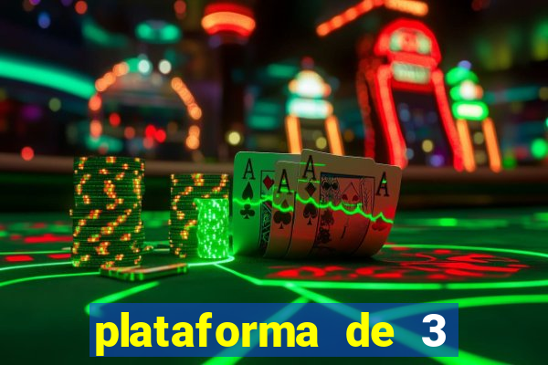 plataforma de 3 reais pg